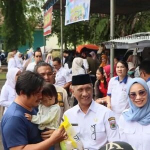 Dalam Mengendalikan Inflasi, Wawako Lubuk Linggau Tinjau Bazar Ramadhan dan Idul Fitri 1447 H